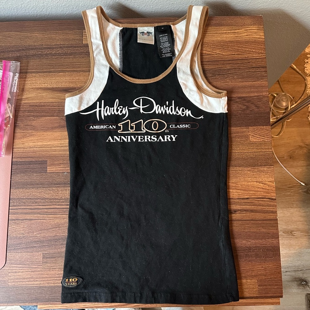 harley davidson 110th anniversary tank